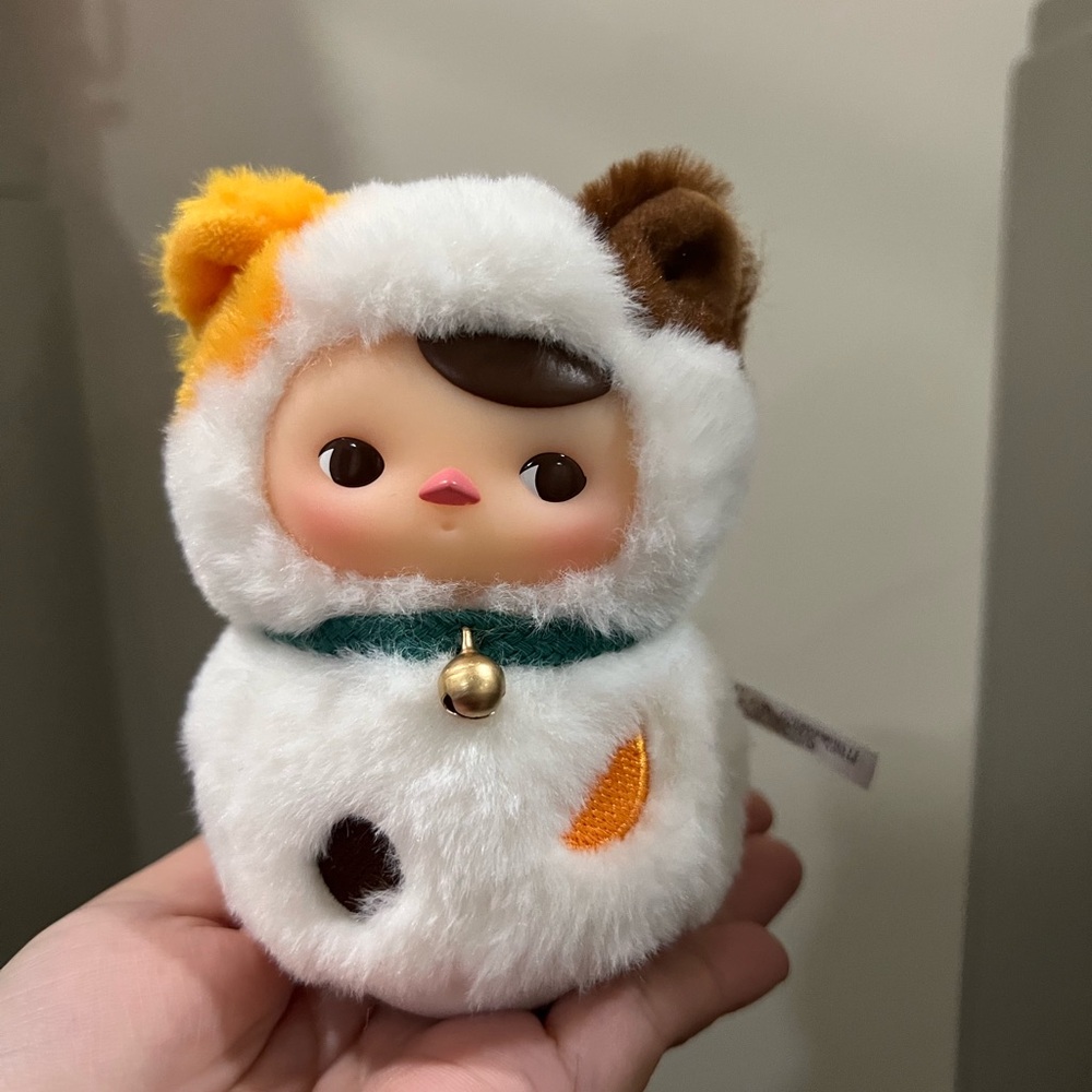 Adorable Plush Pet Toy with Bell